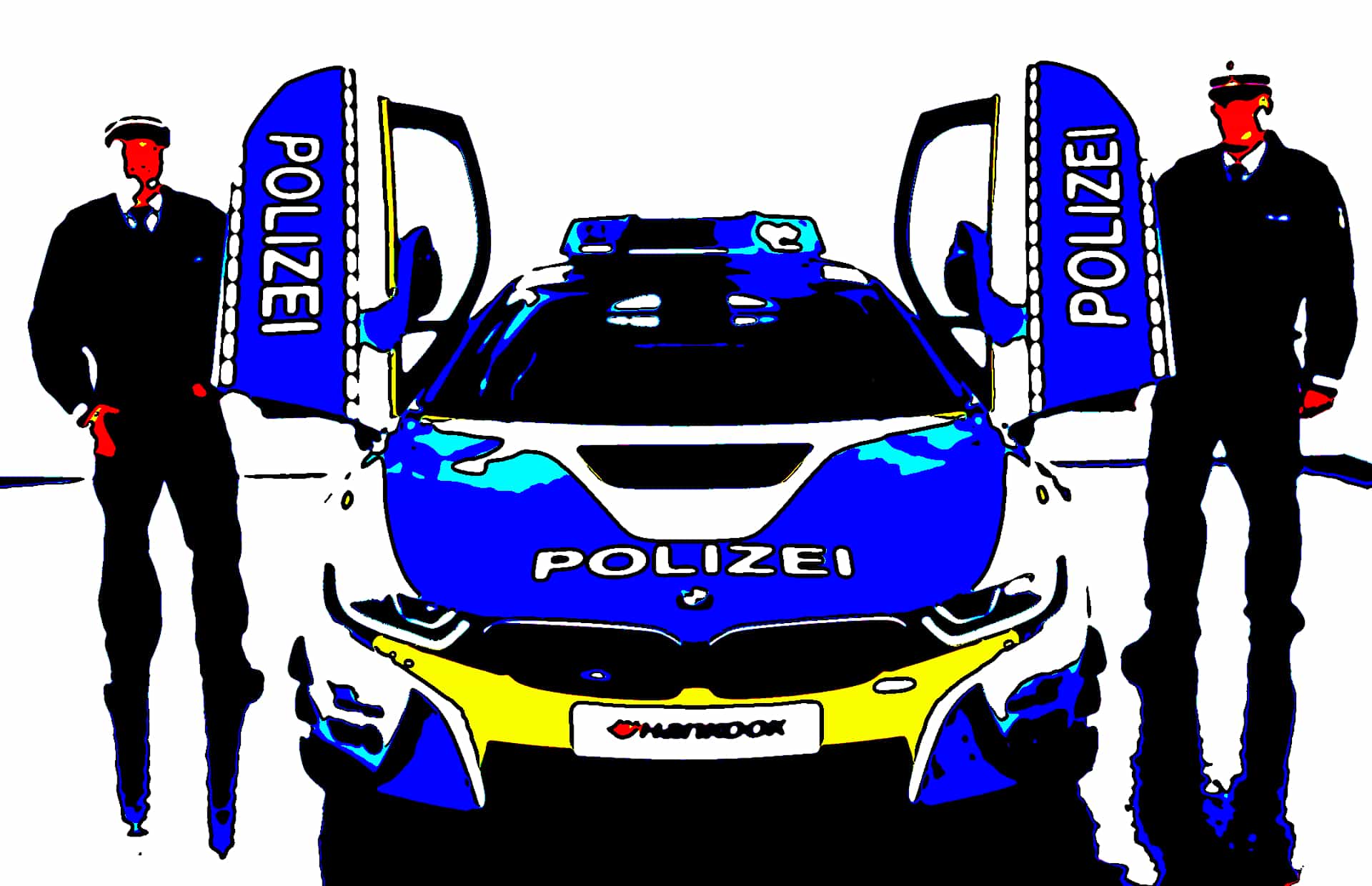 This i8 Is The Police Car Every Force Probably Wishes It Had